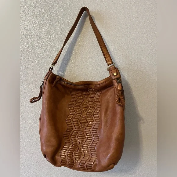 100% genuine leather hobo shoulder bag. - Picture 1 of 10